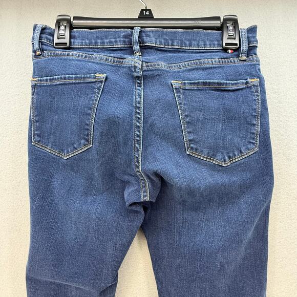 Tommy Hilfiger Jeans Women's 6 Dark Blue Greenwich Skinny Preppy Normcore - Picture 3 of 15